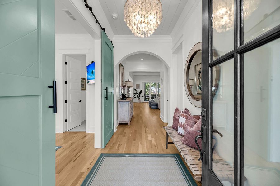 Furnished interior view inside a new home in , Mount Pleasant (Image 67). Furnished interior view inside a new home in , Mount Pleasant (Image 67).