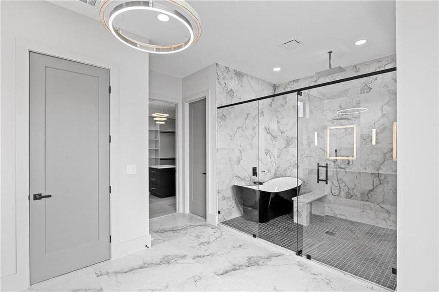 Furnished interior view inside a new home in , Lawrenceville (Image 60).