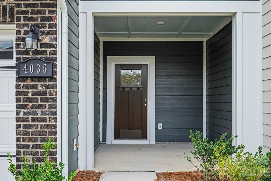 Exterior details and patio area of a home in , Charlotte (Image 4). Exterior details and patio area of a home in , Charlotte (Image 4).