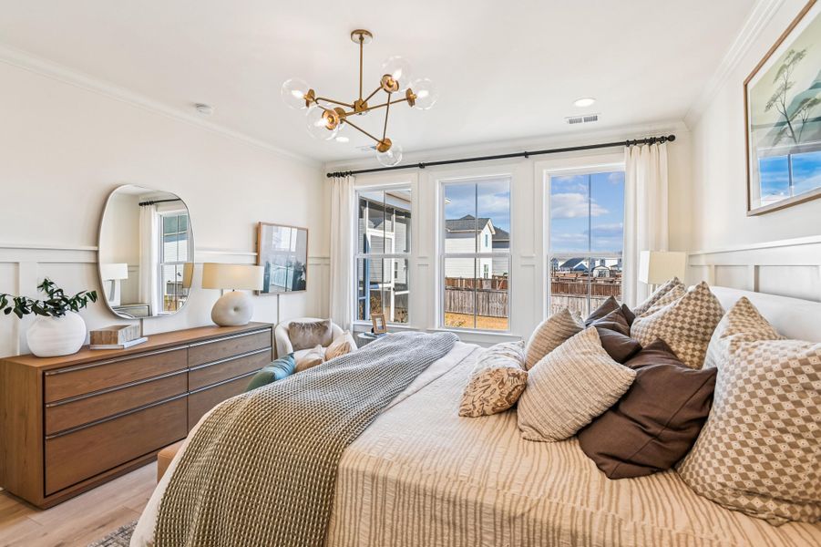 Furnished interior view inside a new home in , Moncks Corner (Image 27). Furnished interior view inside a new home in , Moncks Corner (Image 27).