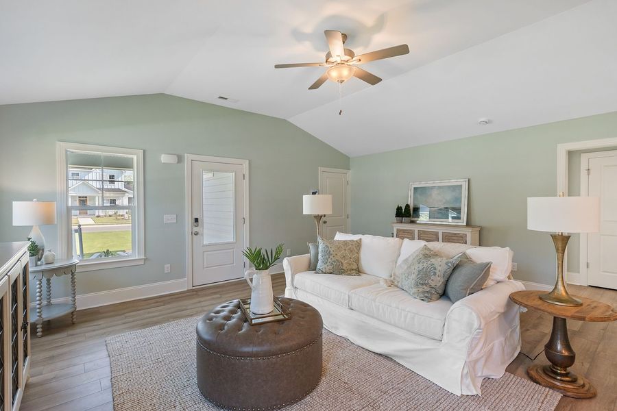 Representative furnished interior of a home built from the Salt Marsh by Bill Clark Homes in Osprey Landing, Southport (Image 9).
