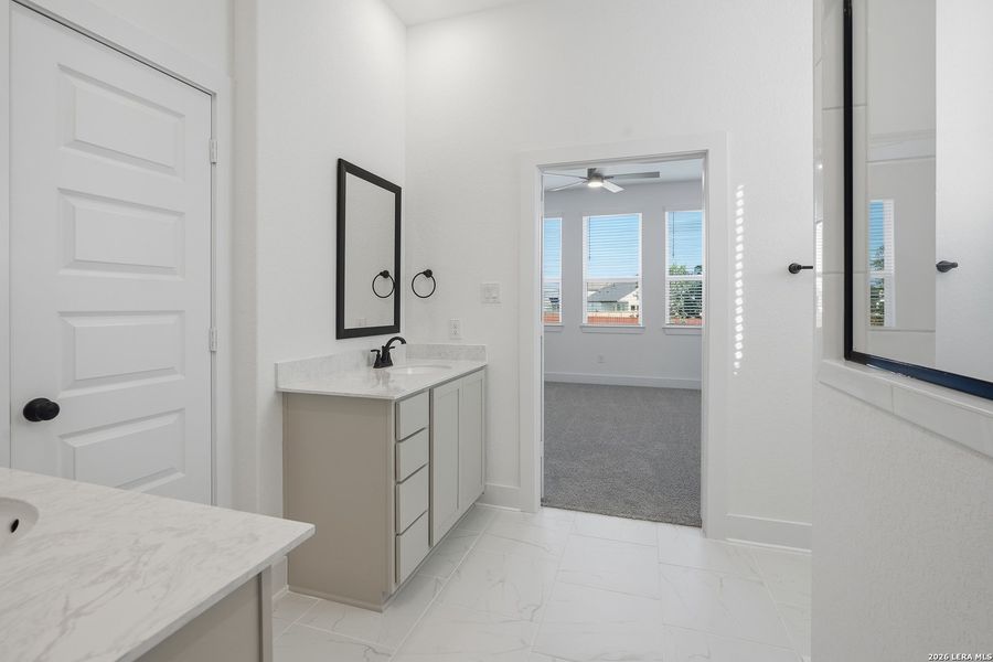 Furnished interior view inside a new home in Stillwater Ranch, San Antonio (Image 4).