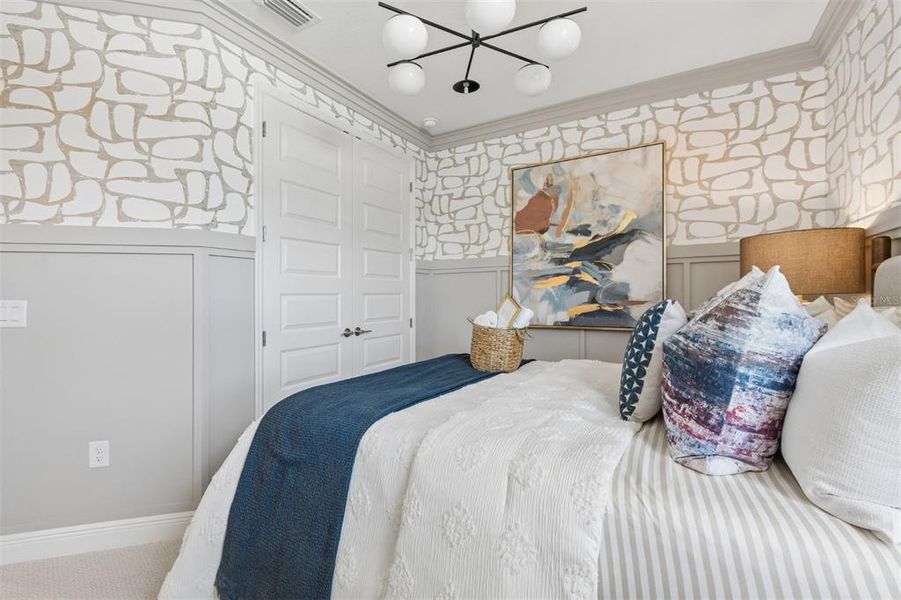 Furnished interior view inside a new home in Grand Park, Sarasota (Image 36).