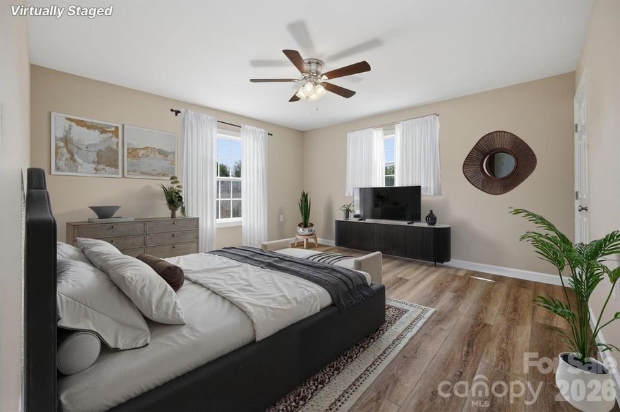 Furnished interior view inside a new home in , Morganton (Image 6).