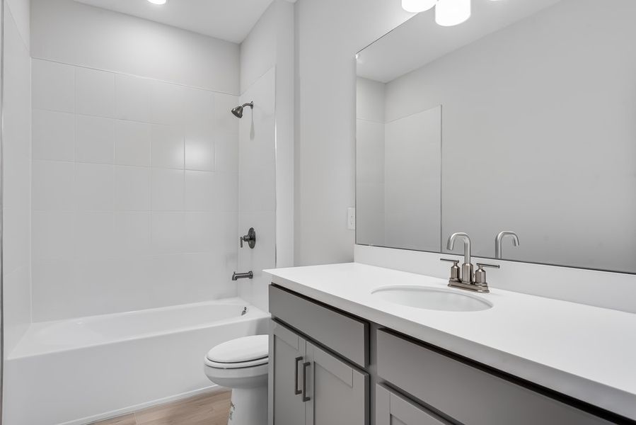 Furnished interior view inside a new home in Cherry Elm at SilverLeaf, St. Augustine (Image 10). Furnished interior view inside a new home in Cherry Elm at SilverLeaf, St. Augustine (Image 10).