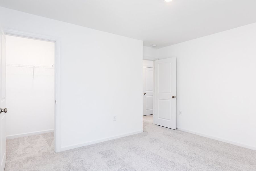 Spacious, unfurnished interior of a new home in Eagle Trace, Wendell (Image 84). Spacious, unfurnished interior of a new home in Eagle Trace, Wendell (Image 84).