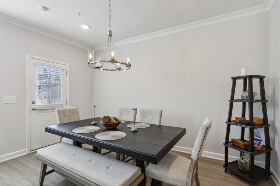 Furnished interior view inside a new home in , Marietta (Image 22). Furnished interior view inside a new home in , Marietta (Image 22).