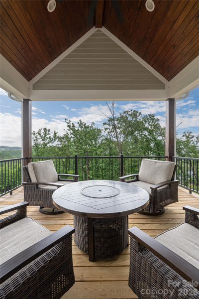 Exterior details and patio area of a home in , Alexander (Image 34).