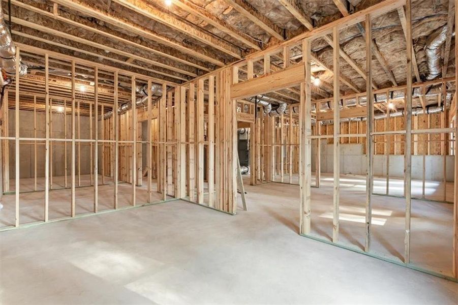 In-progress construction of a new home in , Rome, GA (Image 49).