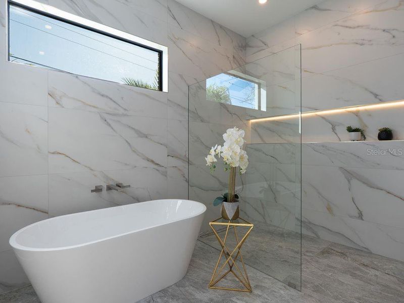 Furnished interior view inside a new home in , Sarasota (Image 36).