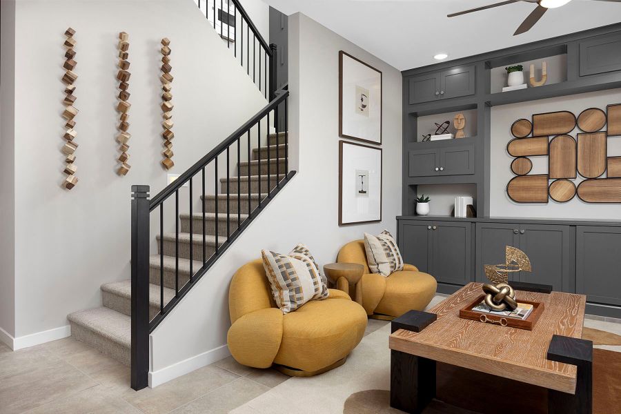 Representative furnished interior of a home built from the Lagoon by Mattamy Homes in Tierra Vistoso, Surprise (Image 5).
