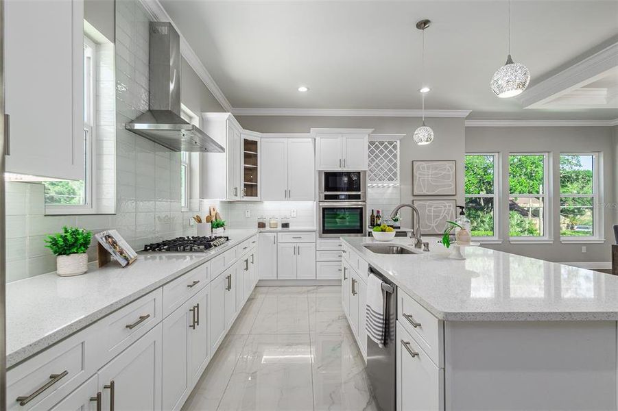 Furnished interior view inside a new home in , Tampa (Image 40). Furnished interior view inside a new home in , Tampa (Image 40).