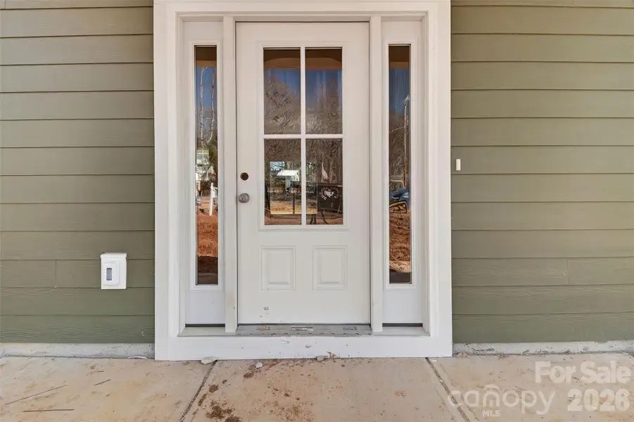 Exterior details and patio area of a home in , Statesville (Image 4).