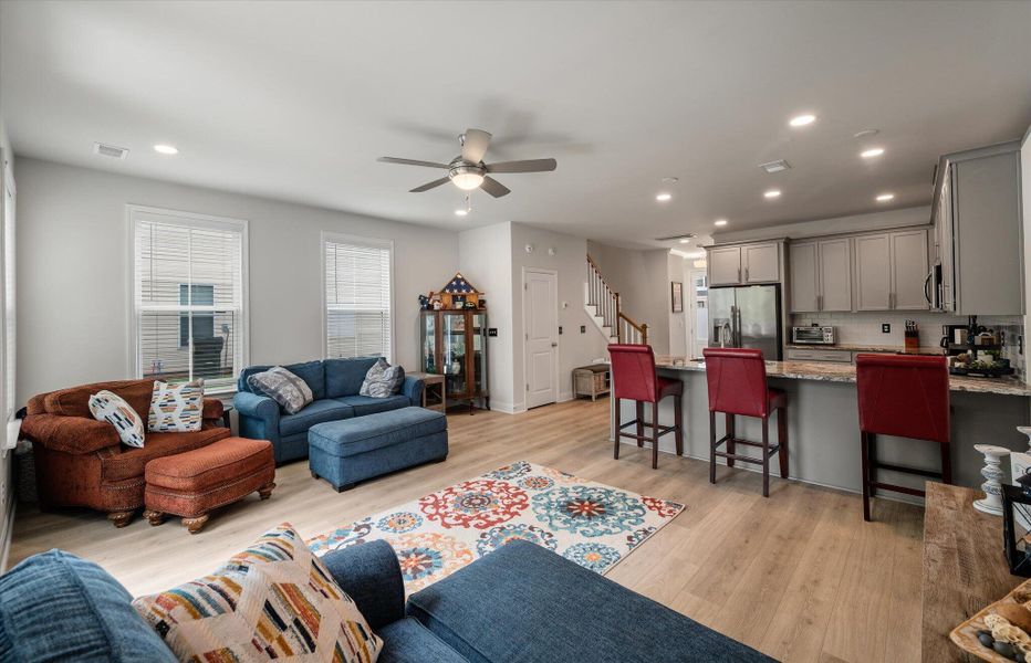 Furnished interior view inside a new home in , Summerville (Image 9).
