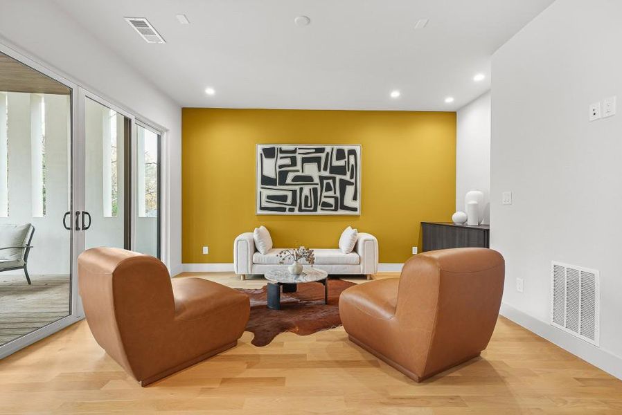 Furnished interior view inside a new home in , Decatur (Image 41).