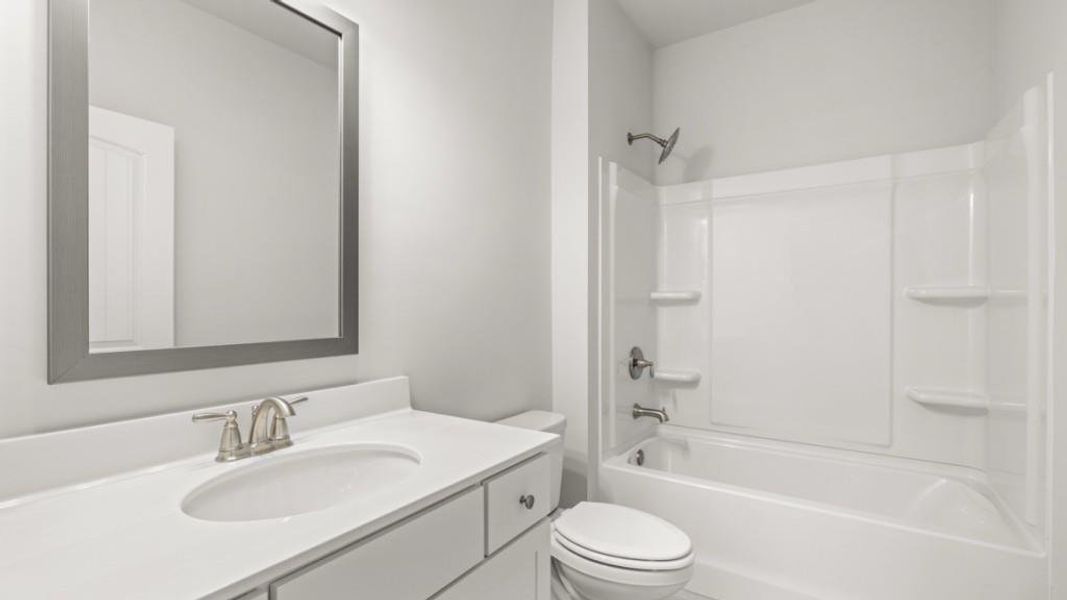 Furnished interior view inside a new home in , Dallas (Image 13).