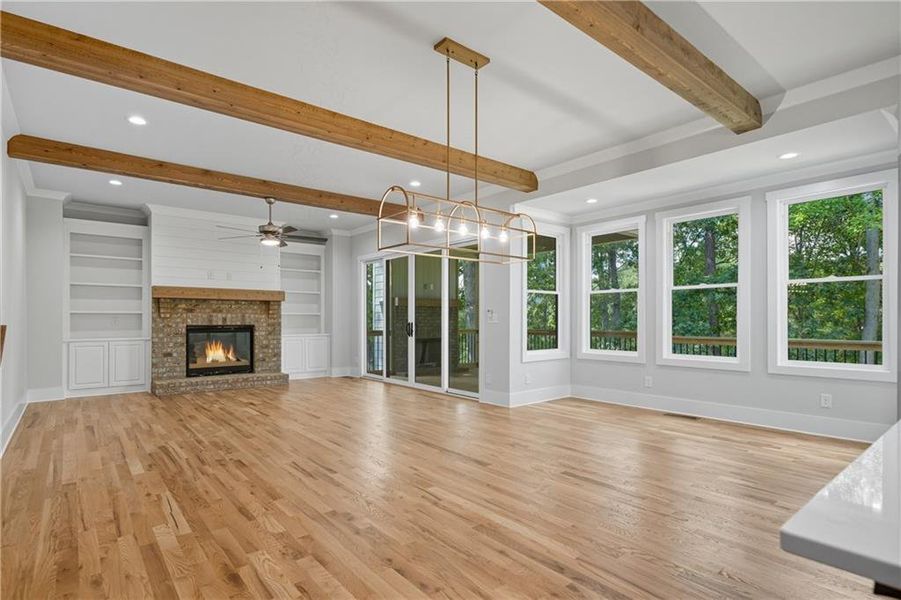 Spacious, unfurnished interior of a new home in , Canton (Image 38).