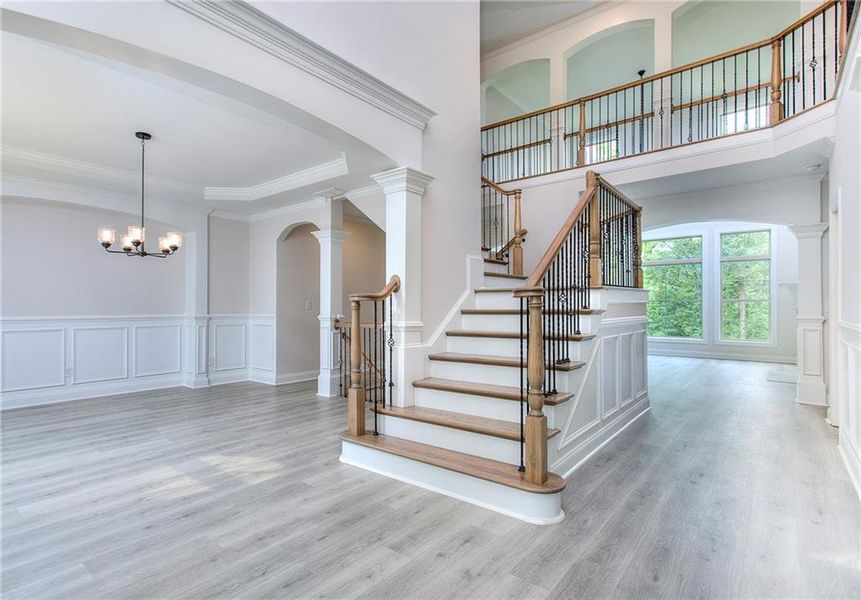 Spacious, unfurnished interior of a new home in , Conyers (Image 45). Spacious, unfurnished interior of a new home in , Conyers (Image 45).