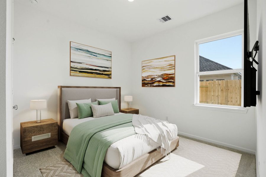 Furnished interior view inside a new home in Hockley Meadows, Hockley (Image 23).