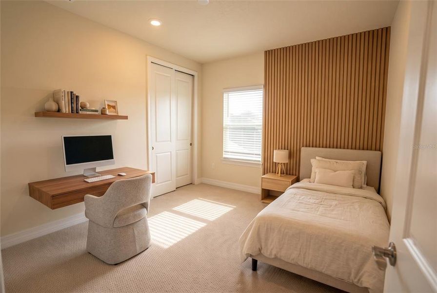 Furnished interior view inside a new home in Parkview Reserve, Orlando (Image 30).