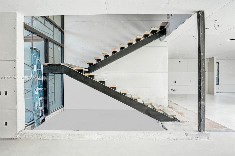 Close-up of interior finishes inside a home in , Fort Lauderdale (Image 3).