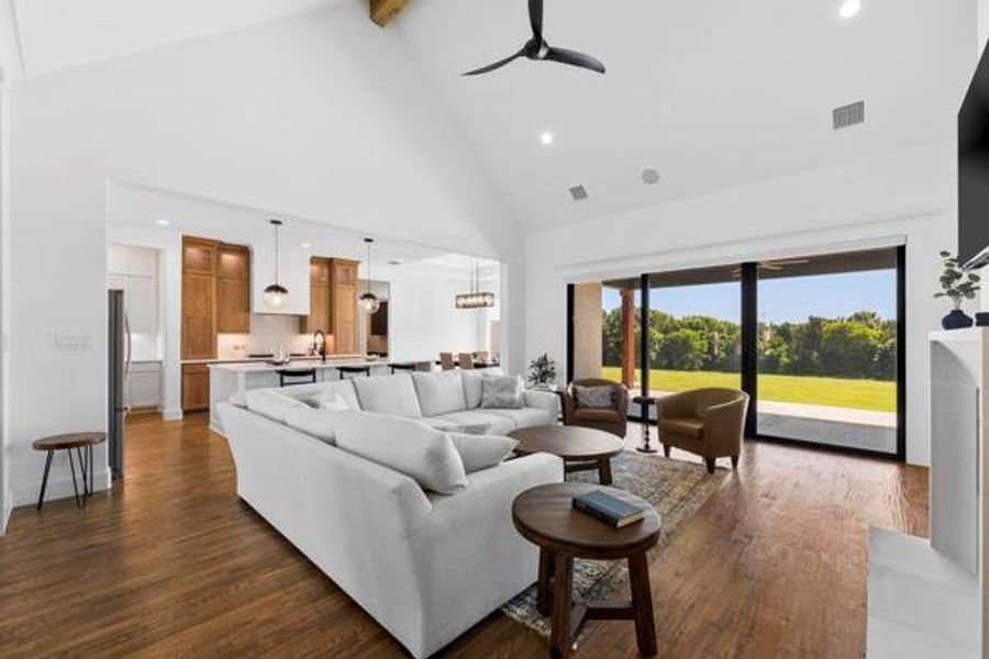 Furnished interior view inside a new home in , Midlothian (Image 13). Furnished interior view inside a new home in , Midlothian (Image 13).