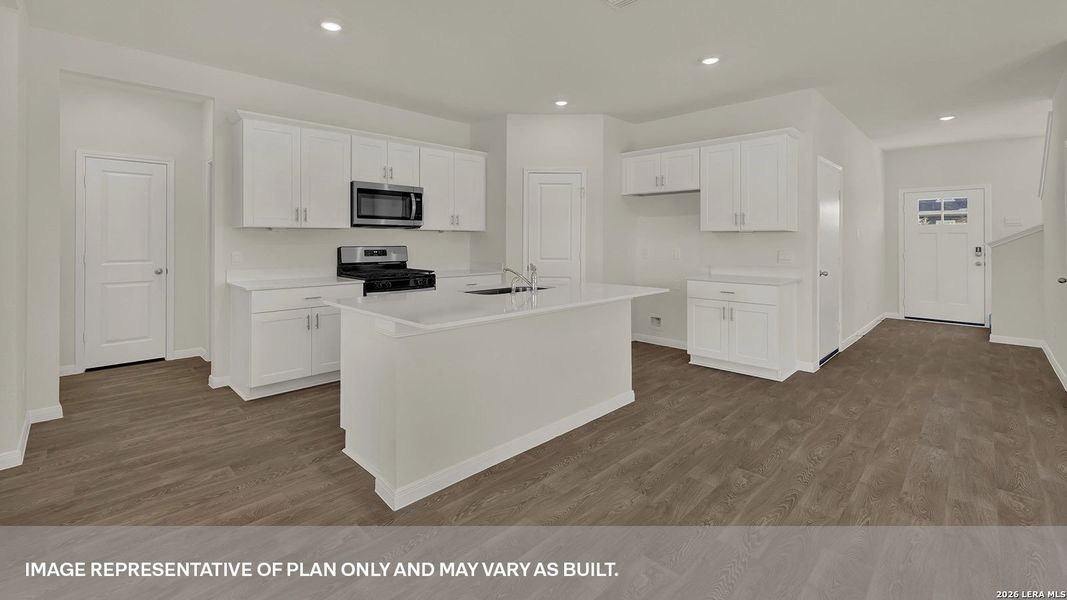 Furnished interior view inside a new home in Paramount, Kyle (Image 6).