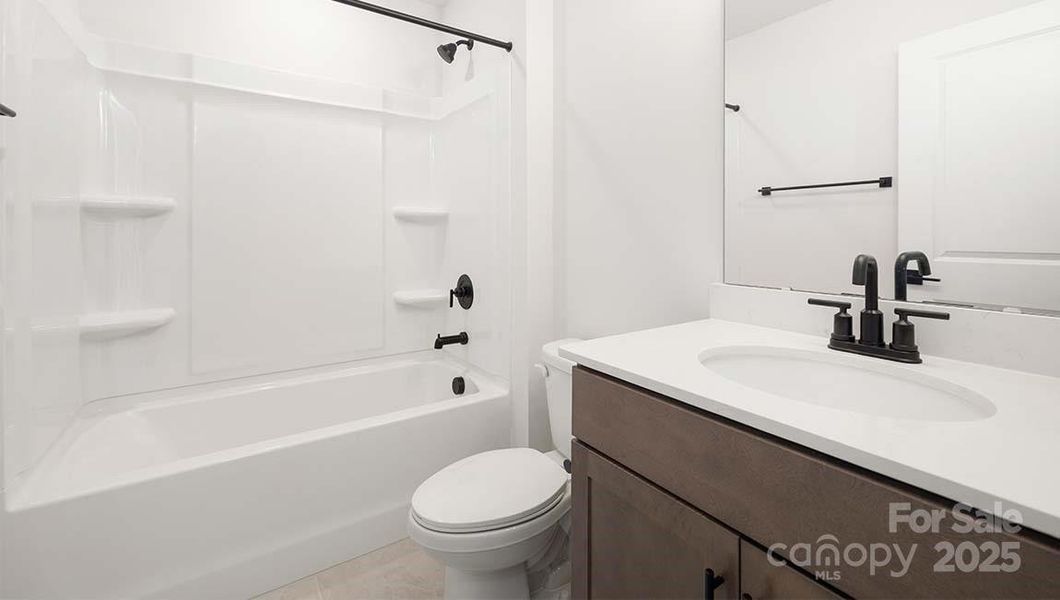 Furnished interior view inside a new home in Falls Cove, Troutman (Image 23).