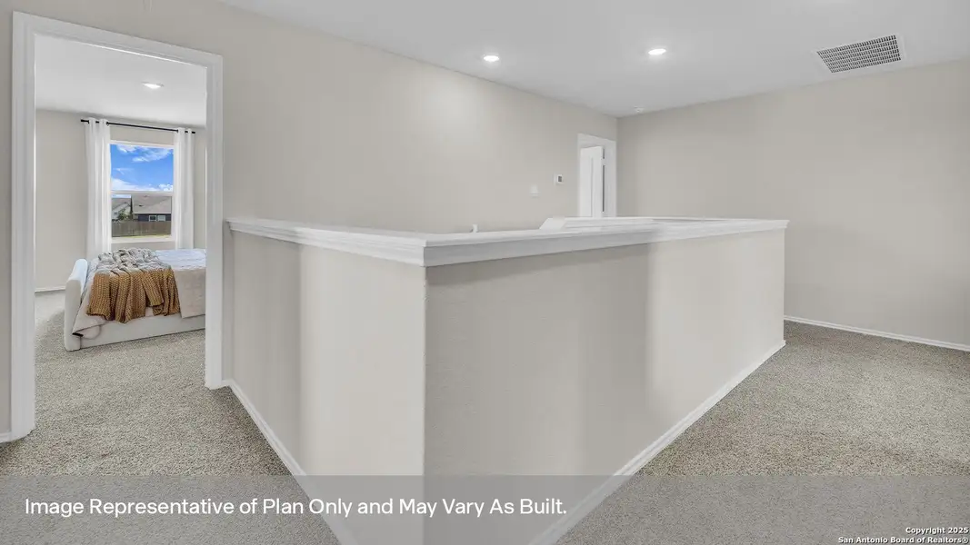 Furnished interior view inside a new home in Spring Valley, New Braunfels (Image 4).