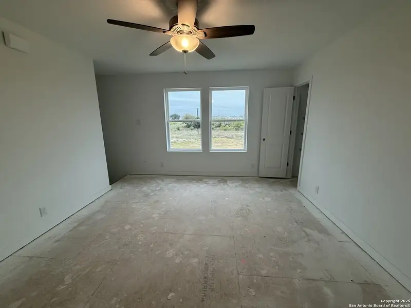 In-progress construction of a new home in Meadows at Hennersby Hollow 40's, San Antonio, TX (Image 26).