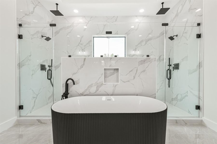 Furnished interior view inside a new home in , Houston (Image 9).