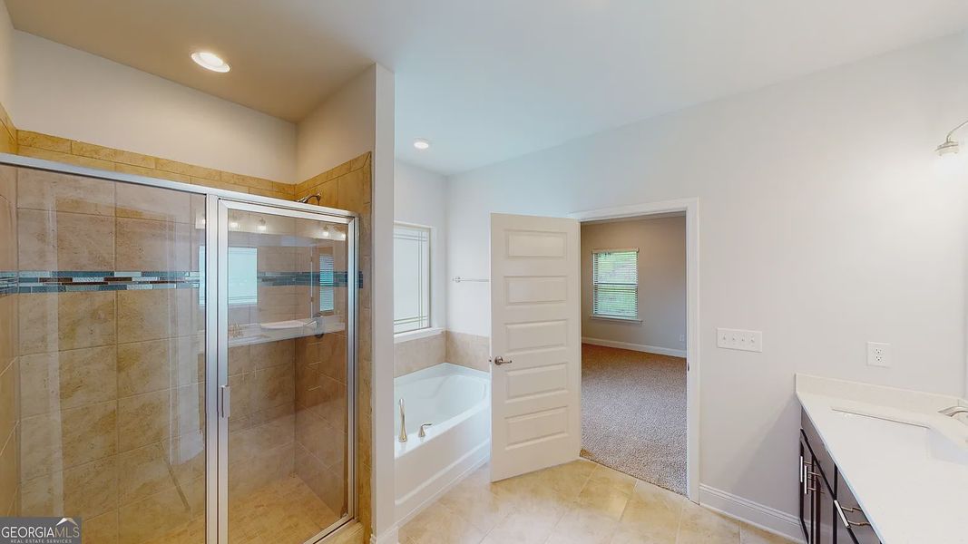 Furnished interior view inside a new home in The Abberley., Macon (Image 10).