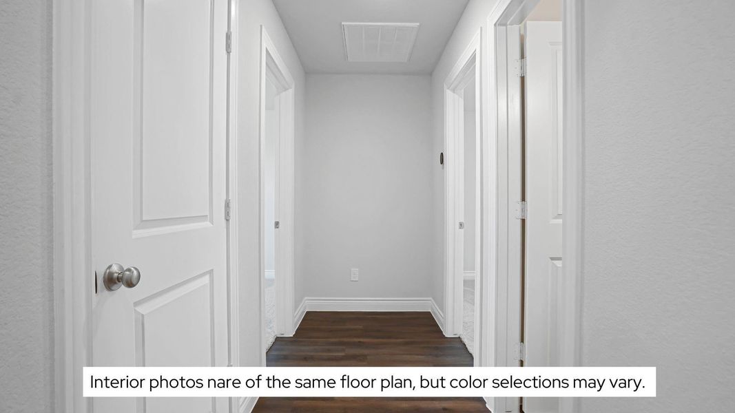 Furnished interior view inside a new home in Lexington Heights, Willis (Image 11).