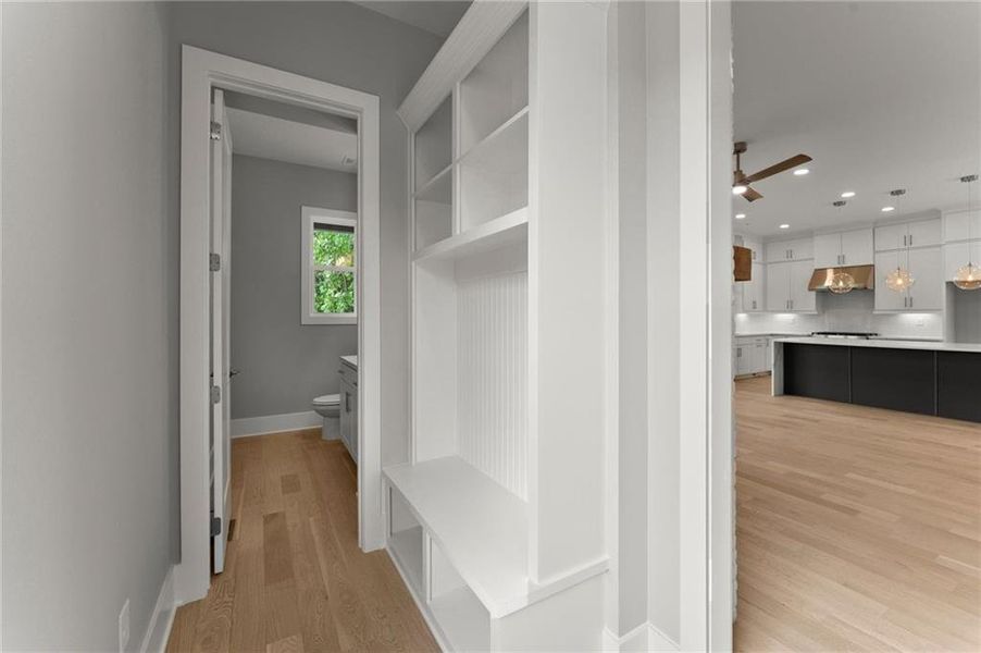 Furnished interior view inside a new home in West Town, Atlanta (Image 14).