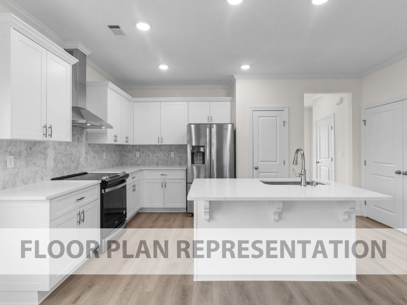 1570 Floor Plan Representation - Kitchen Layout 2 1570 Floor Plan Representation - Kitchen Layout 2