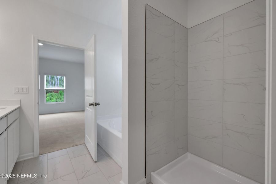 Furnished interior view inside a new home in Cordova Palms, St. Augustine (Image 5).