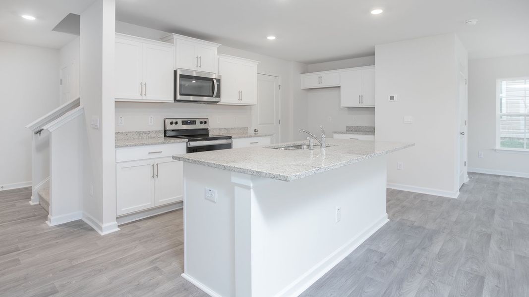 Furnished interior view inside a new home in Hunter Hill, Rocky Mount (Image 6).