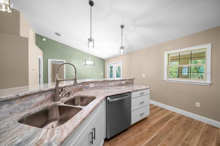 Furnished interior view inside a new home in , Dunnellon (Image 9).