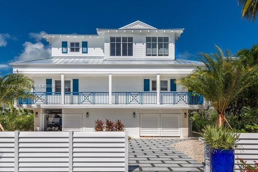 Front exterior of a new home in , Islamorada, Village of Islands, FL, highlighting curb appeal (Image 26).