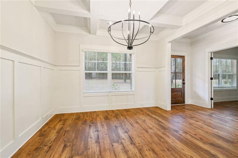 Spacious, unfurnished interior of a new home in Alcovy Station, Covington (Image 22).