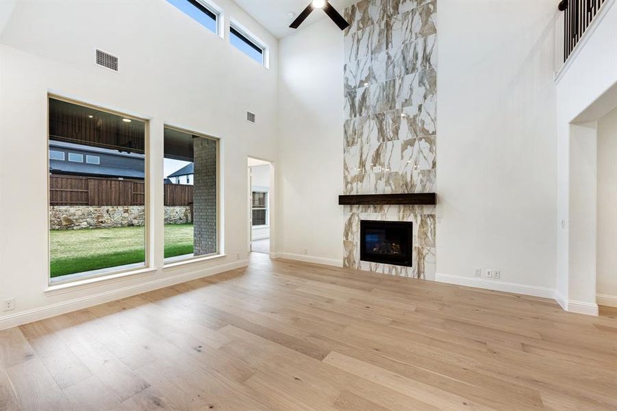 Spacious, unfurnished interior of a new home in Windsong Ranch Classic 61, Prosper (Image 30). Spacious, unfurnished interior of a new home in Windsong Ranch Classic 61, Prosper (Image 30).