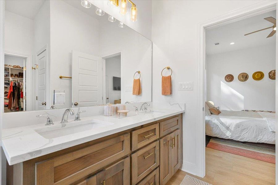 Furnished interior view inside a new home in , Bastrop (Image 23). Furnished interior view inside a new home in , Bastrop (Image 23).