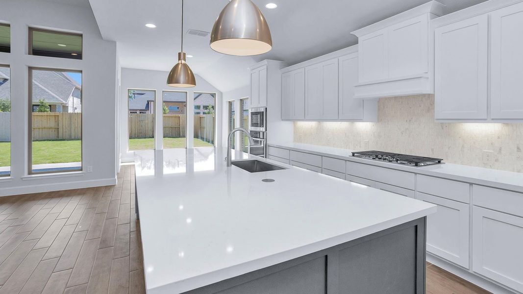 Furnished interior view inside a new home in Riceland 60', Mont Belvieu (Image 3). Furnished interior view inside a new home in Riceland 60', Mont Belvieu (Image 3).