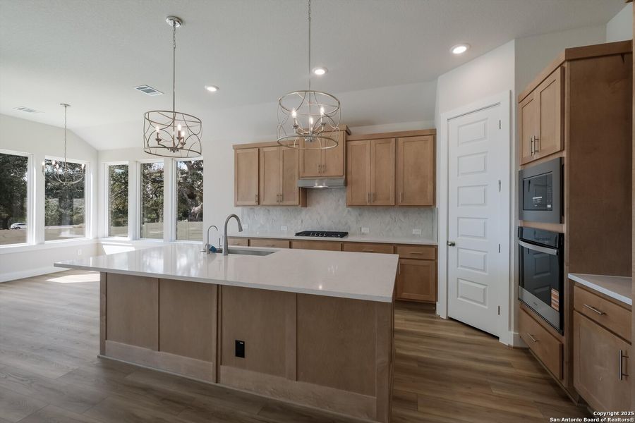 Furnished interior view inside a new home in The Grove at Vintage Oaks, New Braunfels (Image 10). Furnished interior view inside a new home in The Grove at Vintage Oaks, New Braunfels (Image 10).