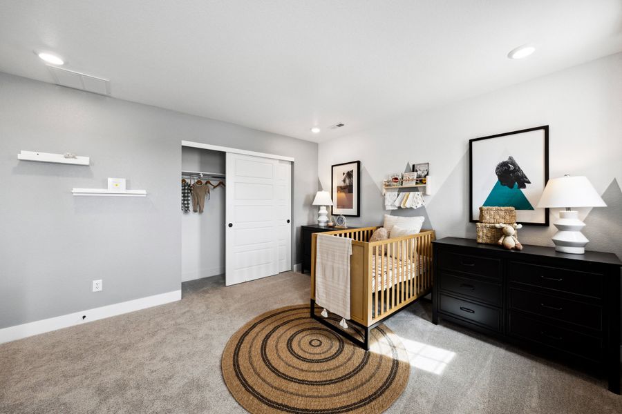 Furnished interior view inside a new home in Sterling Ranch Ascent Village, Littleton (Image 20).