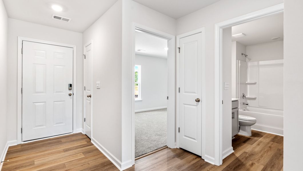 Spacious, unfurnished interior of a new home in Gibson Grove, Laurens (Image 18). Spacious, unfurnished interior of a new home in Gibson Grove, Laurens (Image 18).