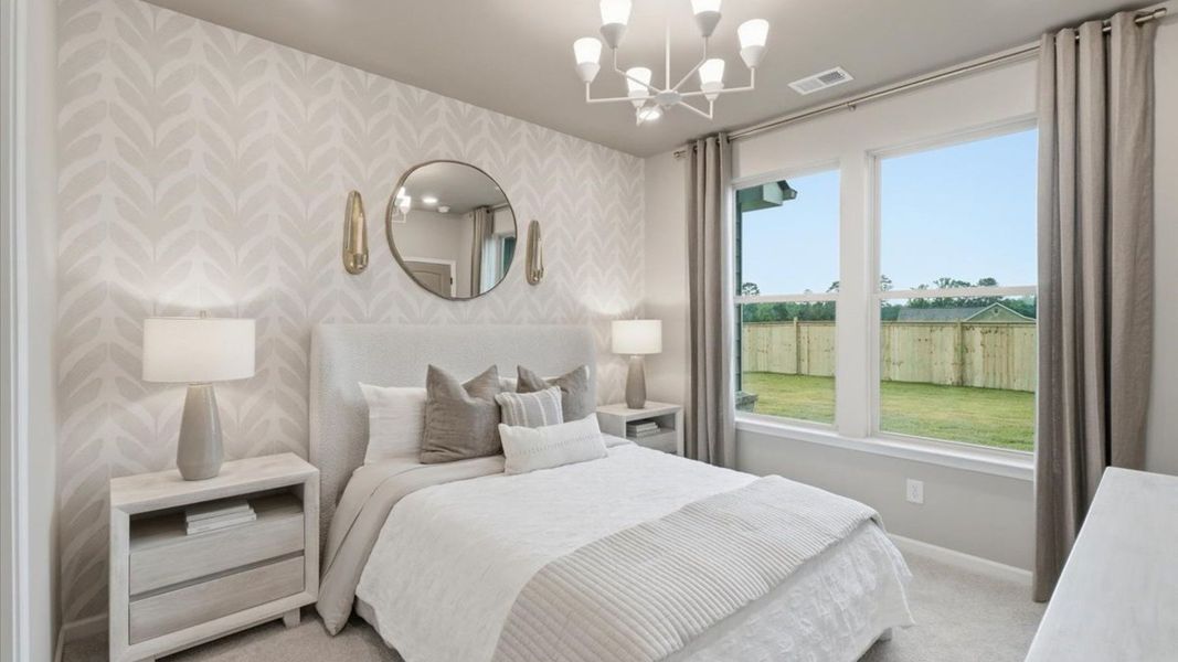 Representative furnished interior of a home built from the Stonefield - Side Entry by DRB Homes in Brighton, Locust Grove (Image 23).