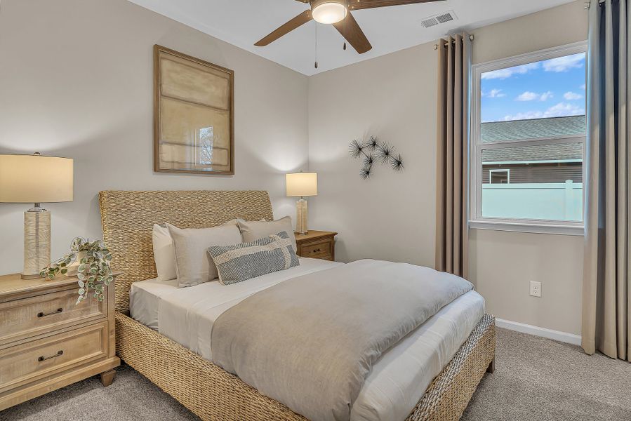 Representative furnished interior of a home built from the The Wave Crest by Chesapeake Homes in Coastal Club of the Carolinas, Calabash (Image 6).
