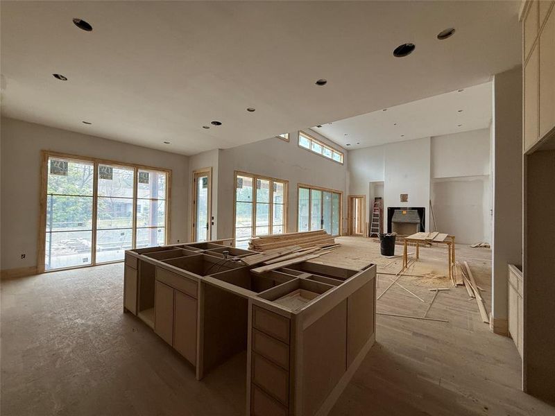 In-progress construction of a new home in , Dallas, TX (Image 17).