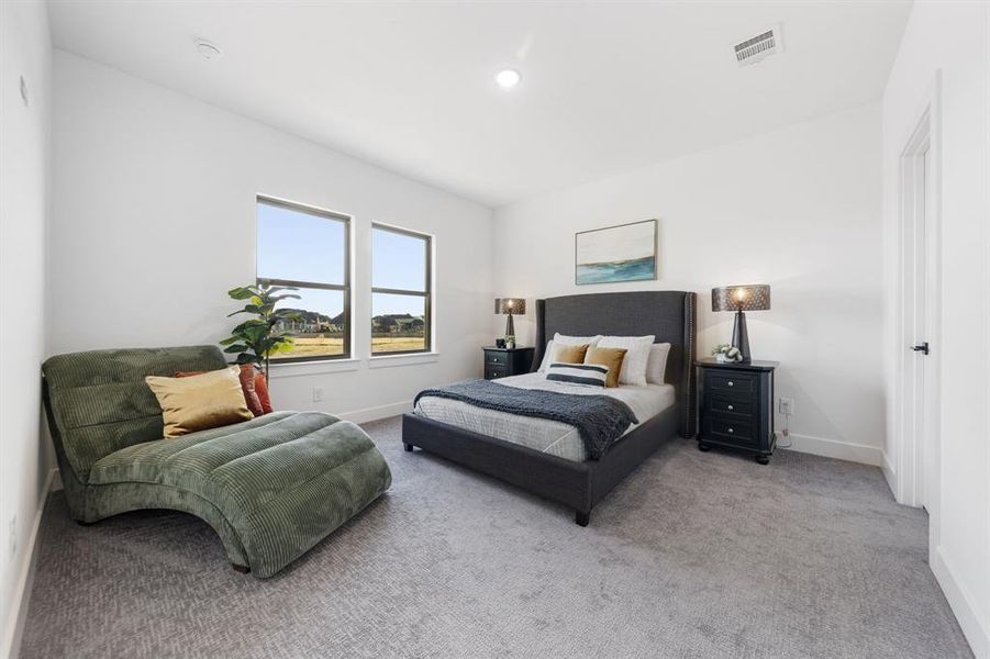 Furnished interior view inside a new home in , Prosper (Image 22).